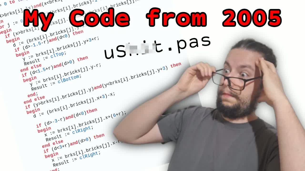 My Code From 20 Years Ago